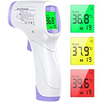 Termómetro Infrarrojos- KKmier Termometro Digital Infrarrojo sin Contacto con Pantalla LCD-Termómetro Infrarrojos médico…